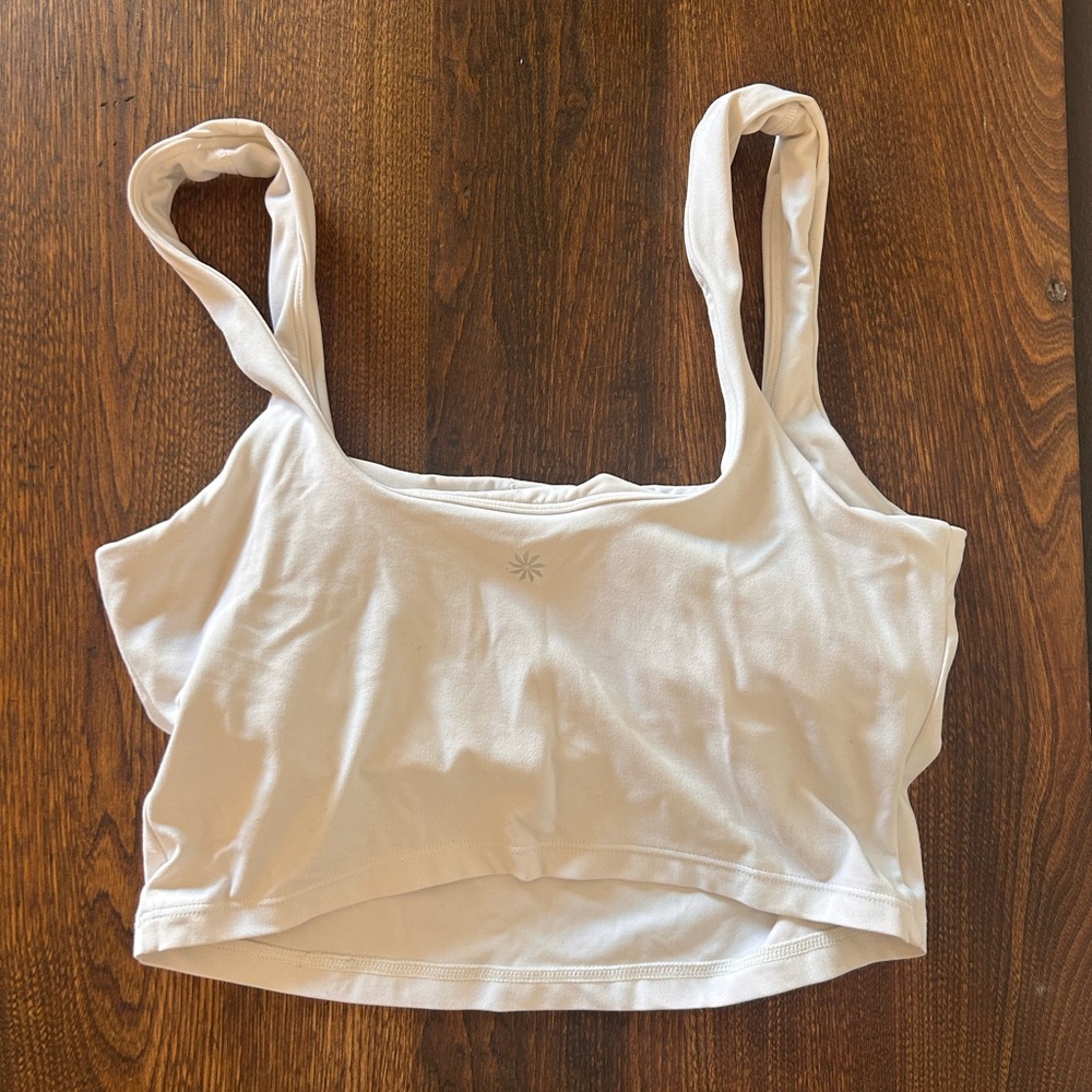 Athleta Women's Transcend Square Neck Crop Bra A-C